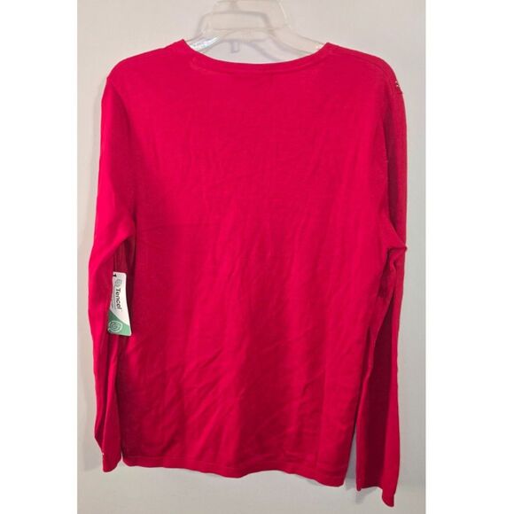 NWT Tommy Hilfiger Ivy Sweater Red Size Large - Picture 3 of 8